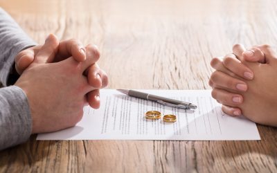 What are the stages in contested divorce